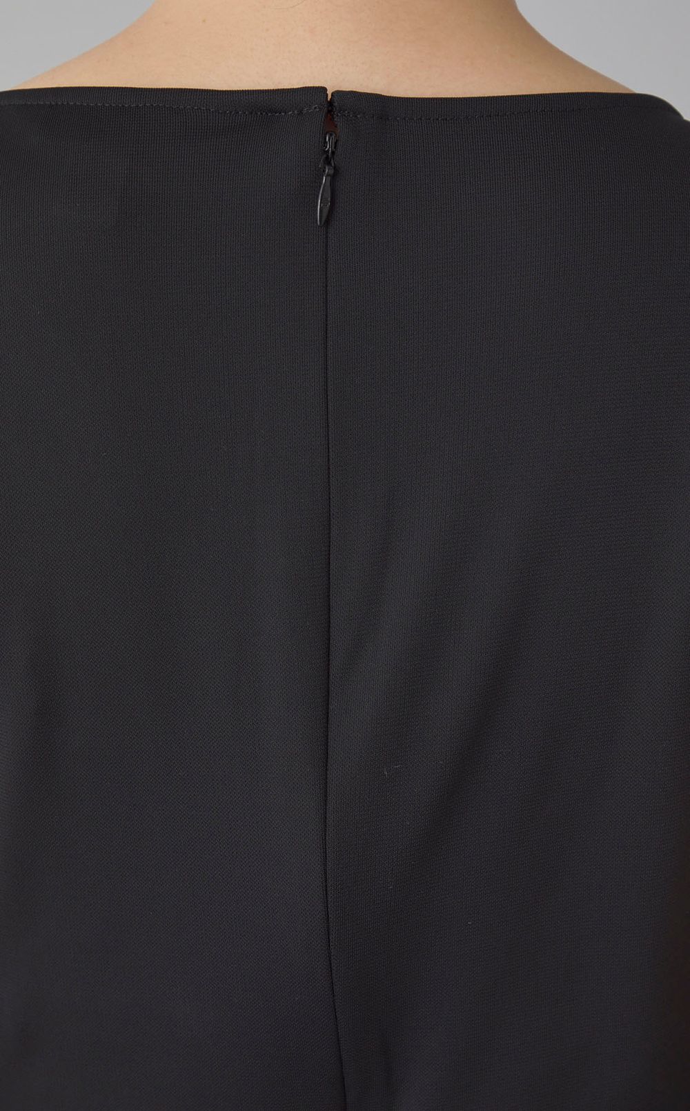 ドレープウエストメッシュワンピース