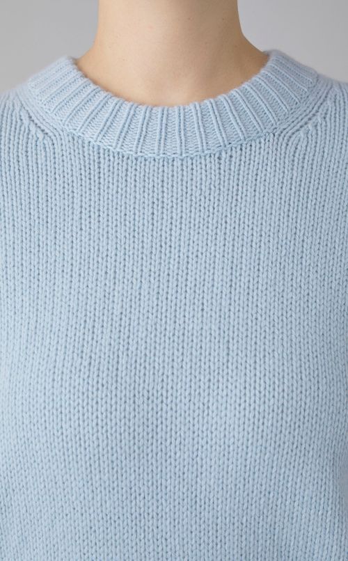 ウールオーバーサイズニットプルオーバー