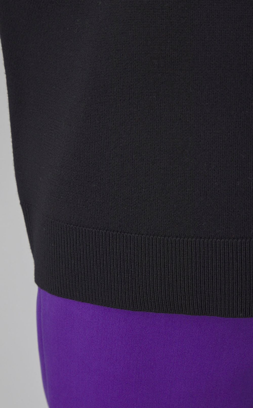 配色ステッチニットプルオーバー