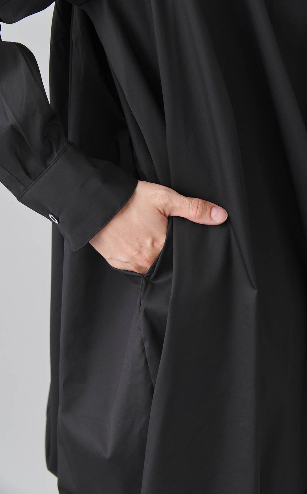 コットンボールシャツワンピース