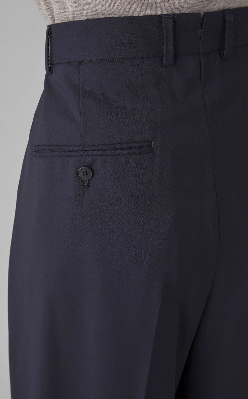 ウールトロバギーパンツ