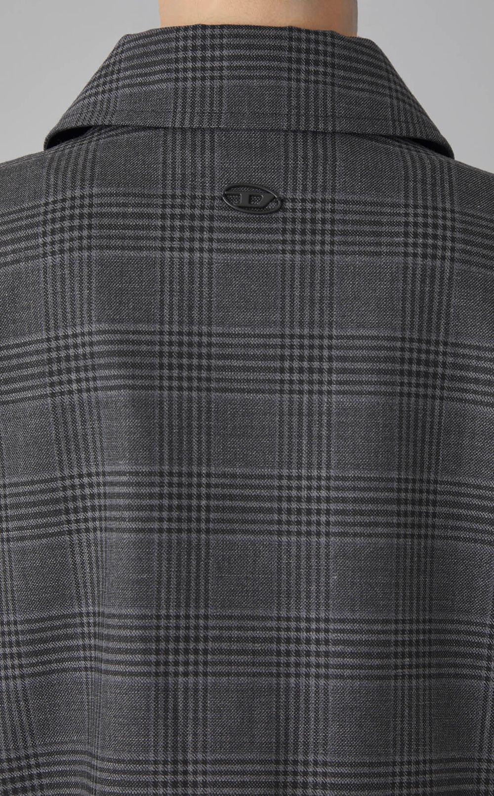 チェッククロップドブルゾン