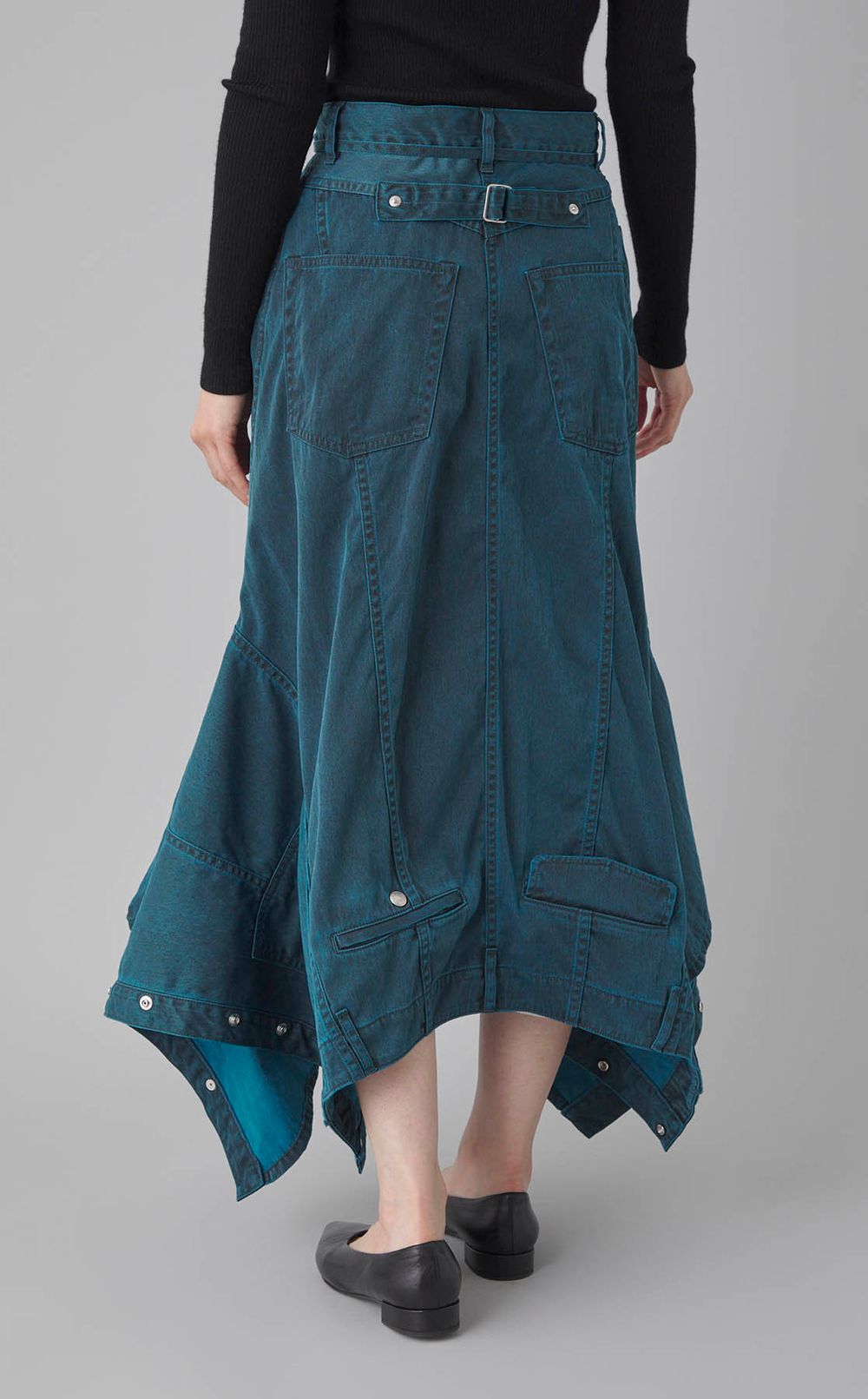 ダブルエンドナイロンギャバスカート