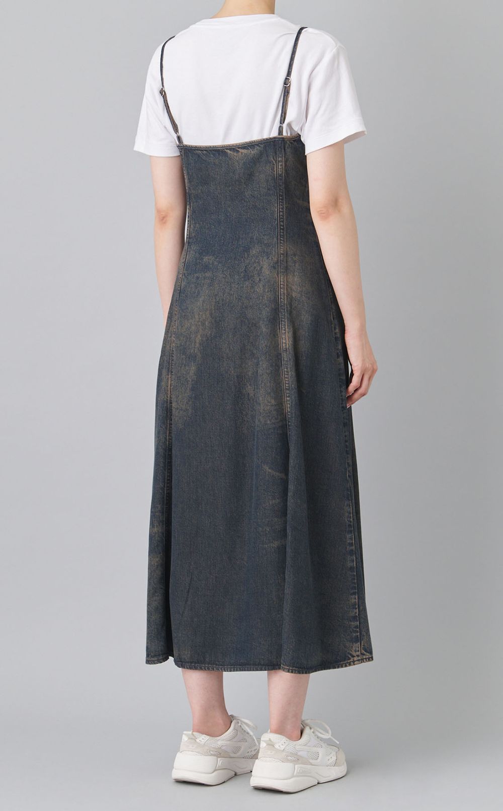 デニムキャミソールワンピース