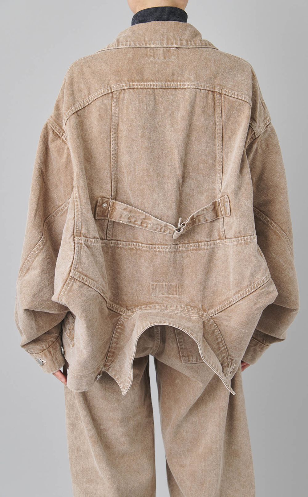 ダブルエンドオーガニックデニムブルゾン