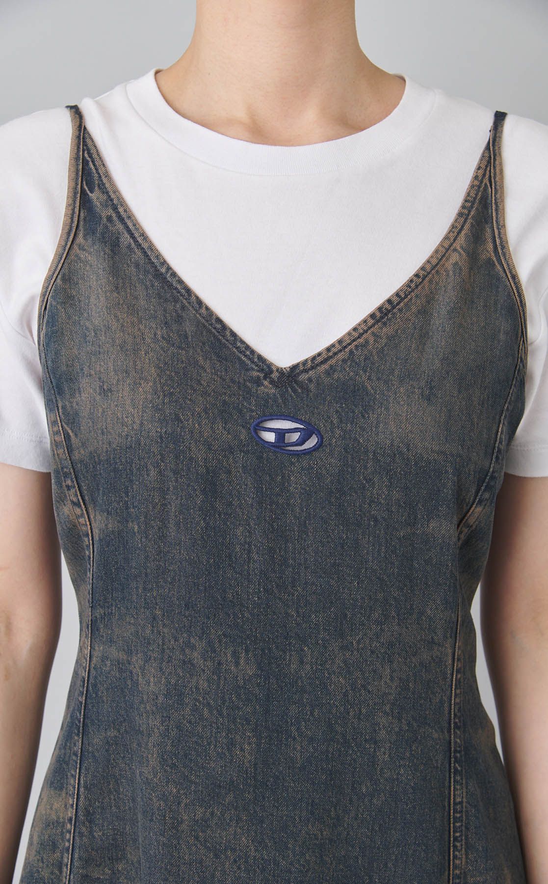 DIESEL｜デニムキャミソールワンピース