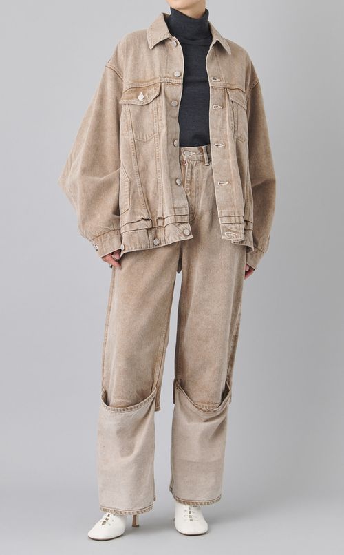 ダブルエンドオーガニックデニムブルゾン