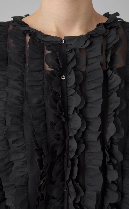 ラウンドフリルジャケット