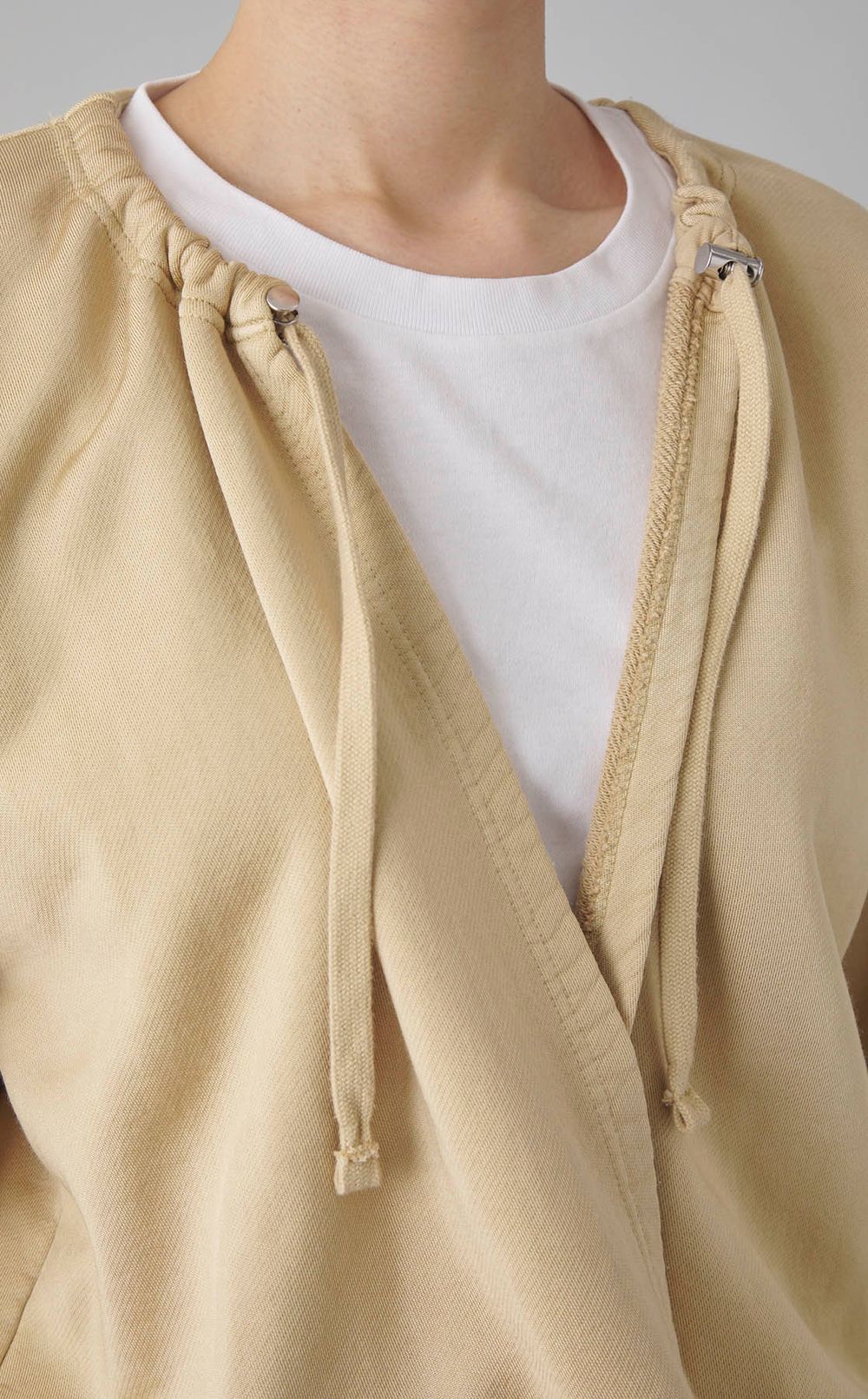 カシュクールジャージワンピース