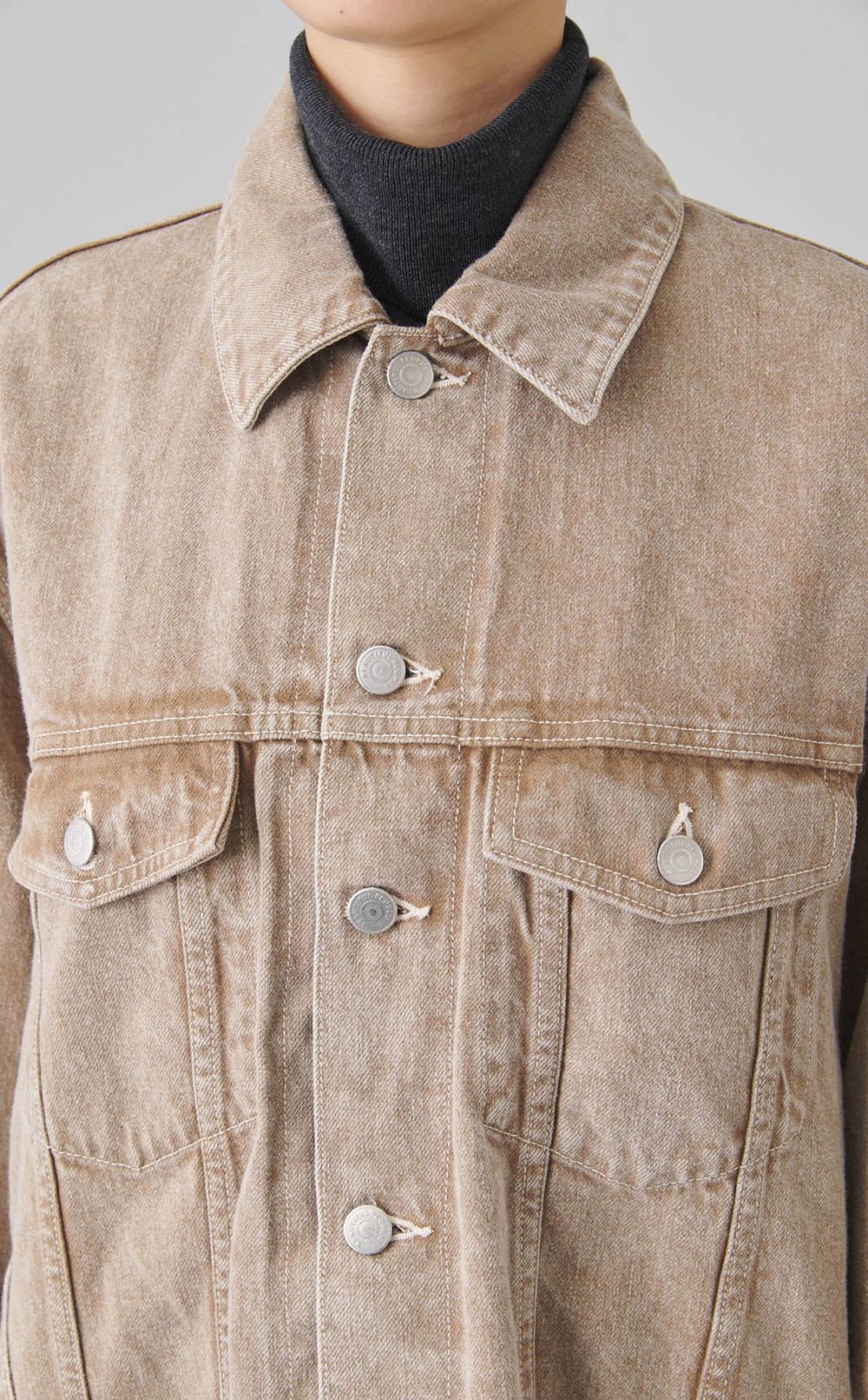 ダブルエンドオーガニックデニムブルゾン