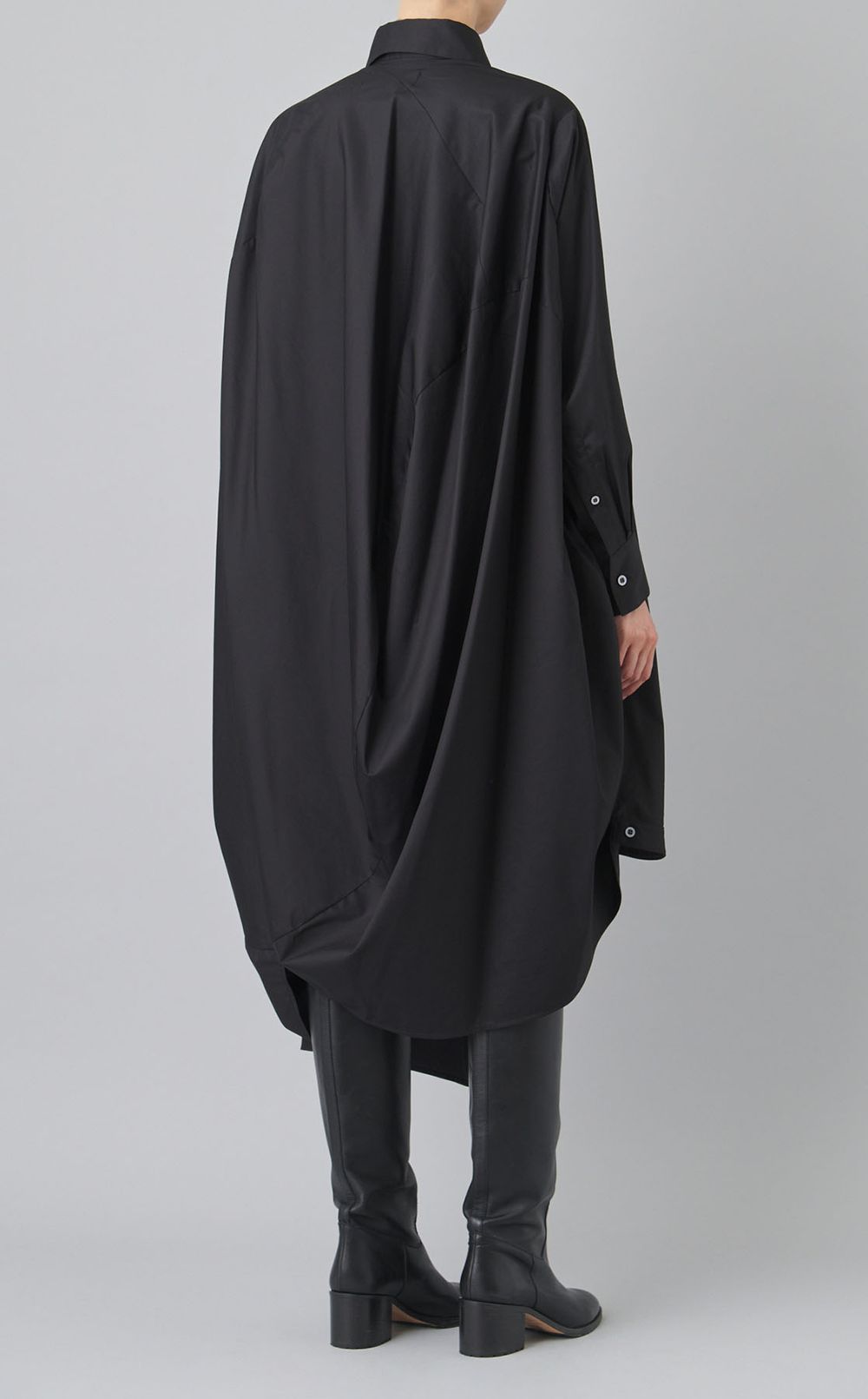 コットンボールシャツワンピース