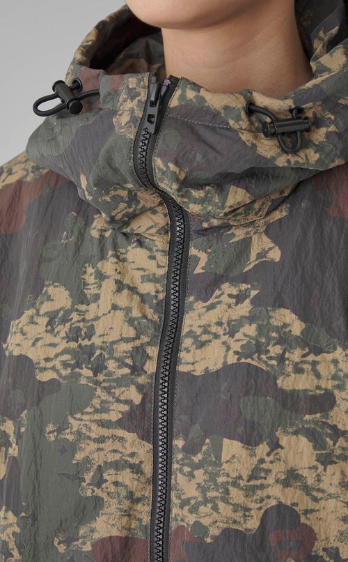 カモフラプリントブルゾン