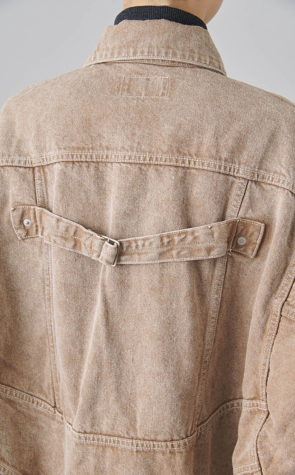 ダブルエンドオーガニックデニムブルゾン