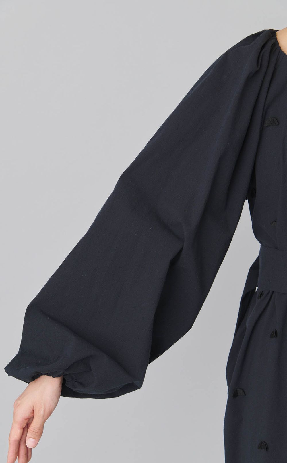 幾何学モチーフワンピース