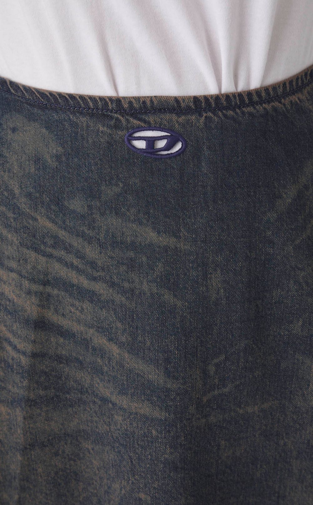 デニムフレアスカート