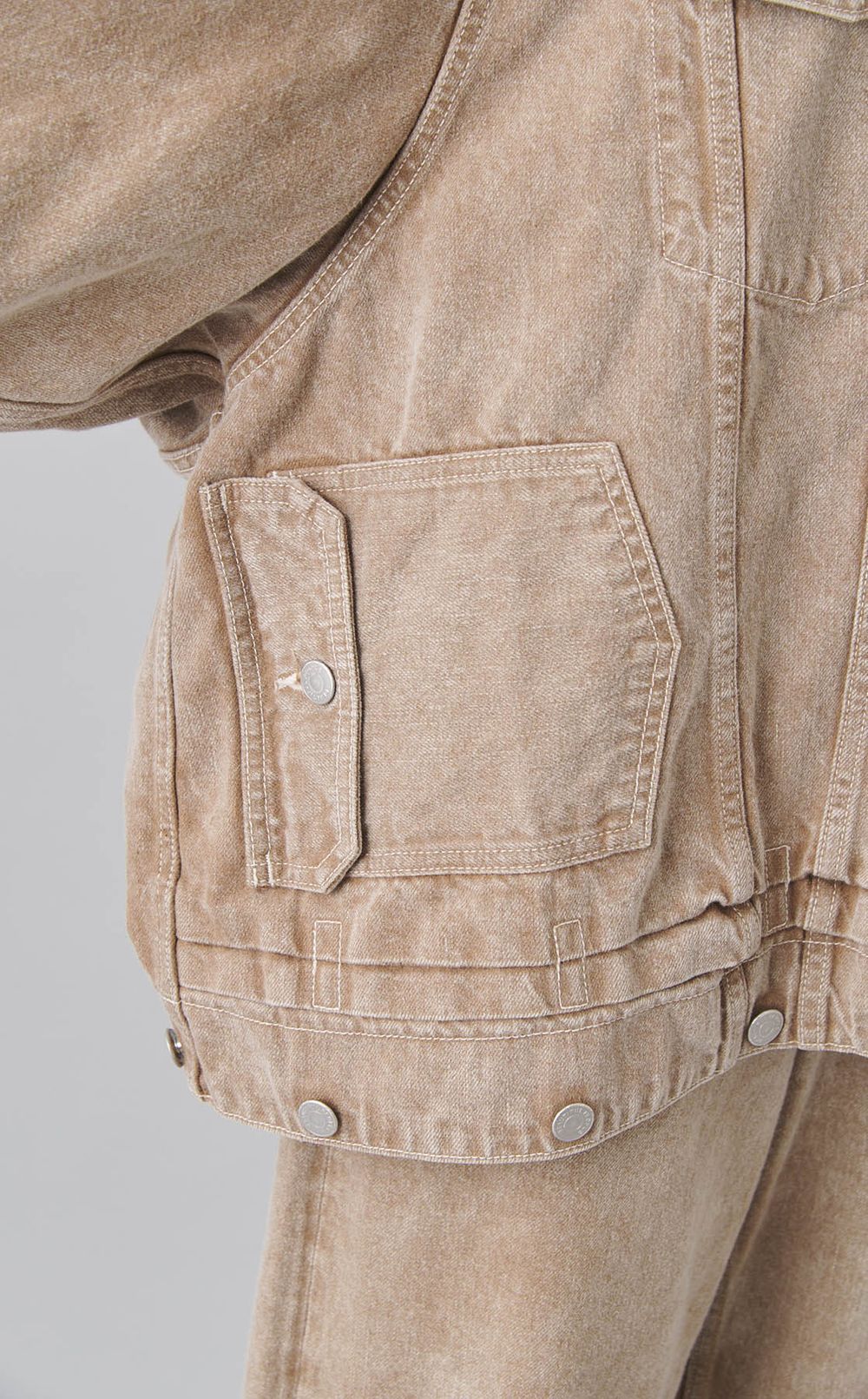 ダブルエンドオーガニックデニムブルゾン