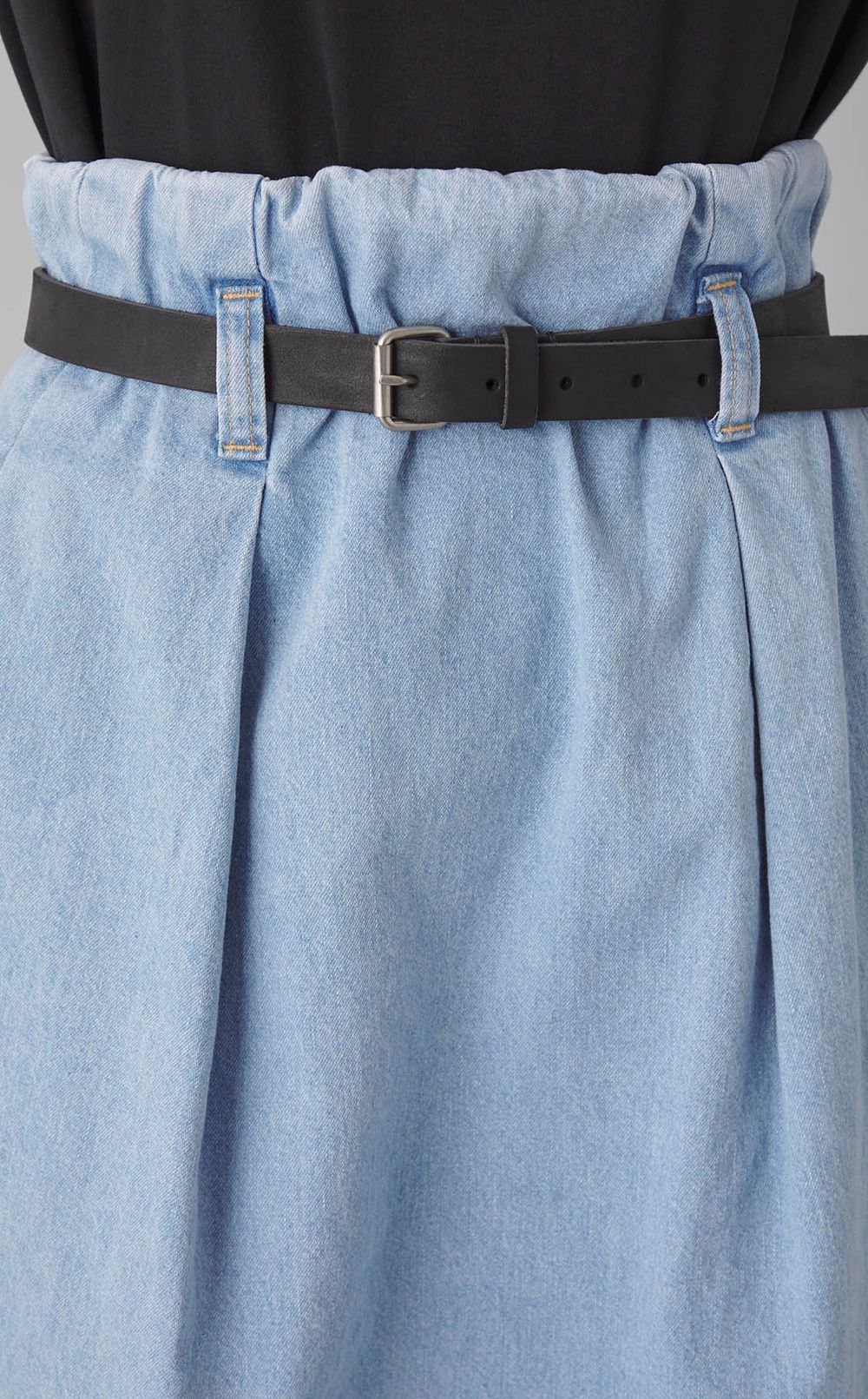 デニムロングスカート