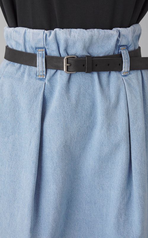 デニムロングスカート