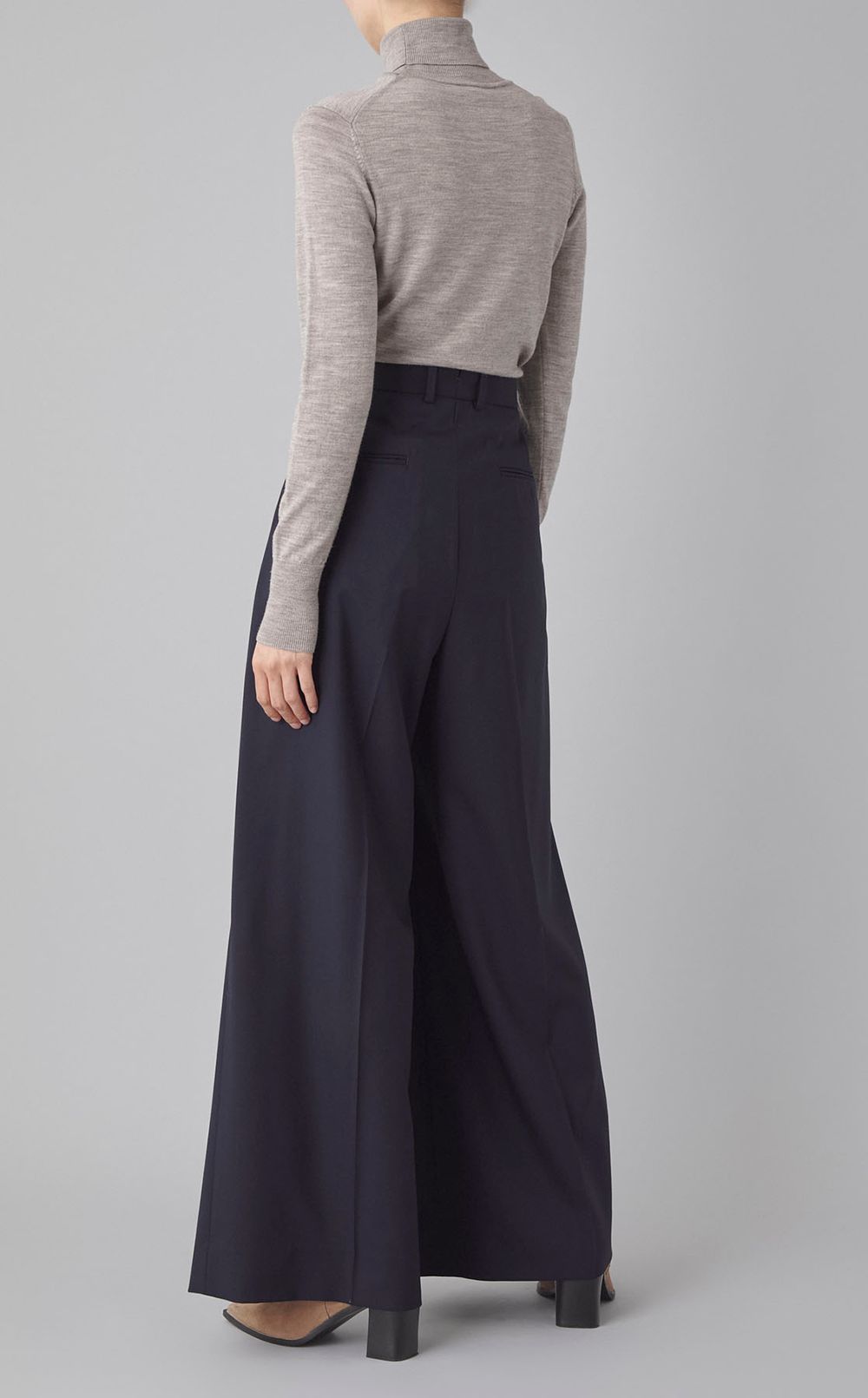 ウールトロバギーパンツ