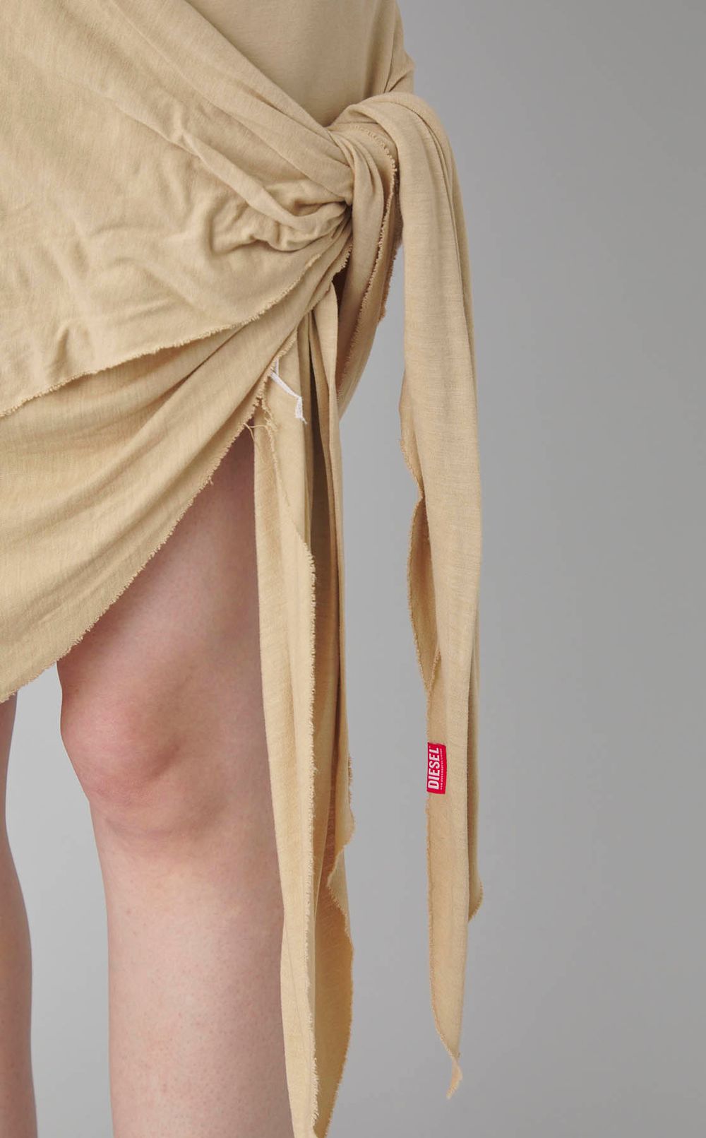 カシュクールジャージワンピース