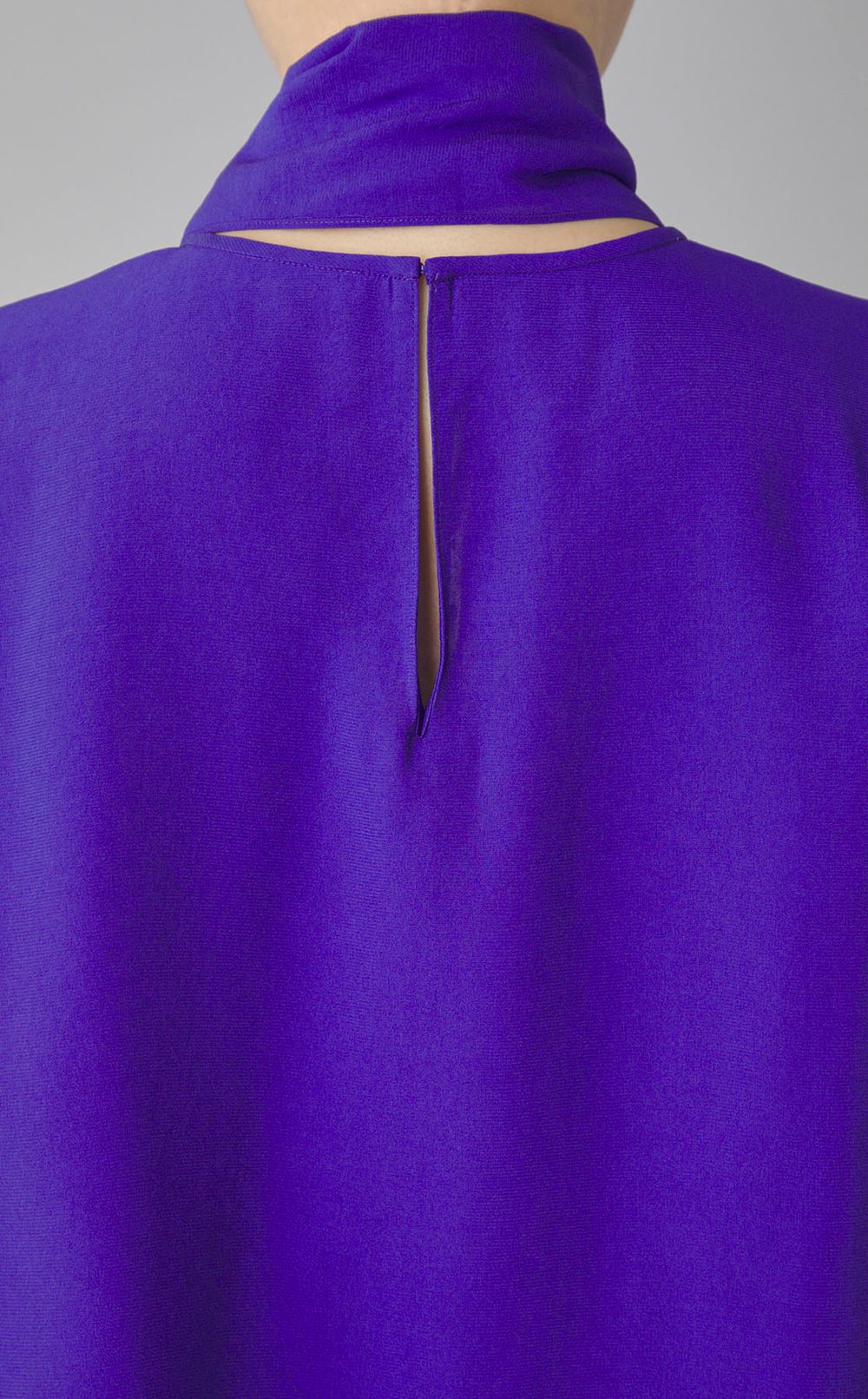 オーガンジーボウタイブラウス