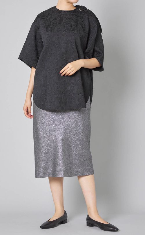 ジャカードスカーフトップス