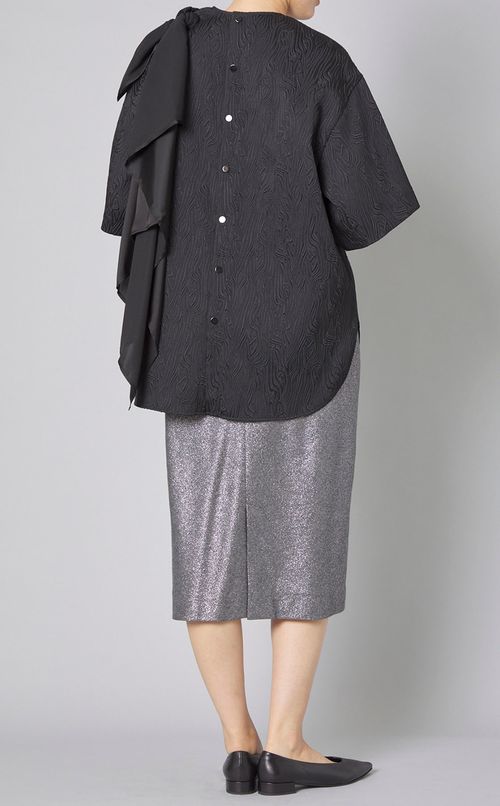 ジャカードスカーフトップス