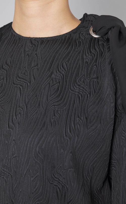 ジャカードスカーフトップス