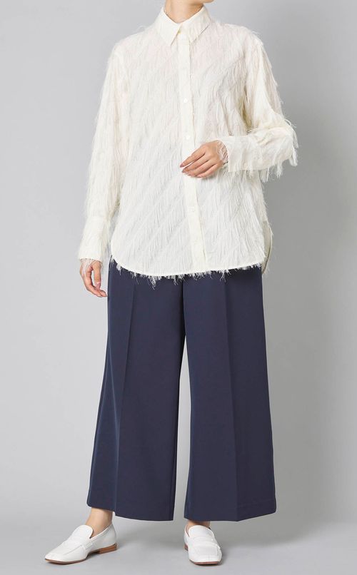 チュールギャザートップセットアップ