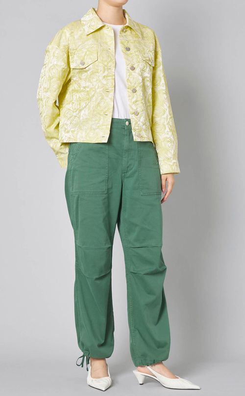 コットンツイルドローストリングパンツ