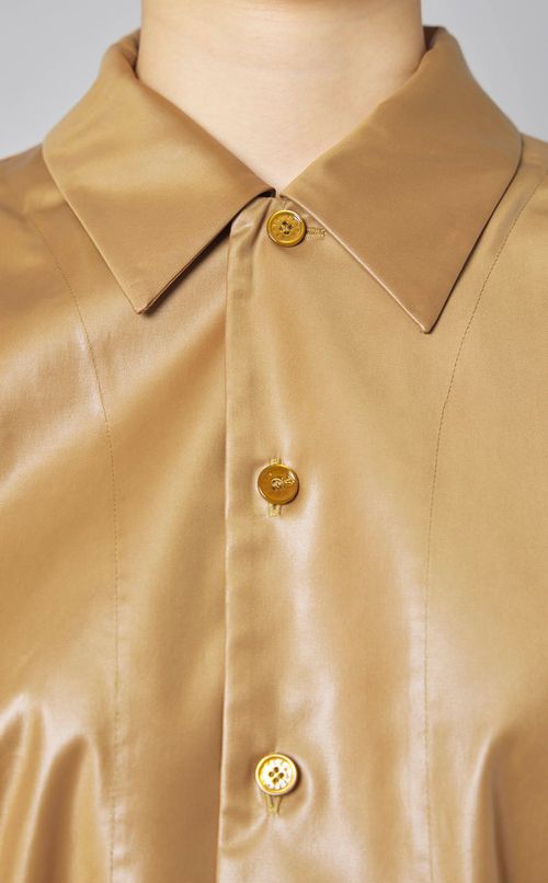 シャイニータフタシャツブルゾン