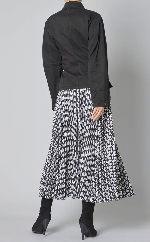 コットンフロントポケットシャツブルゾン