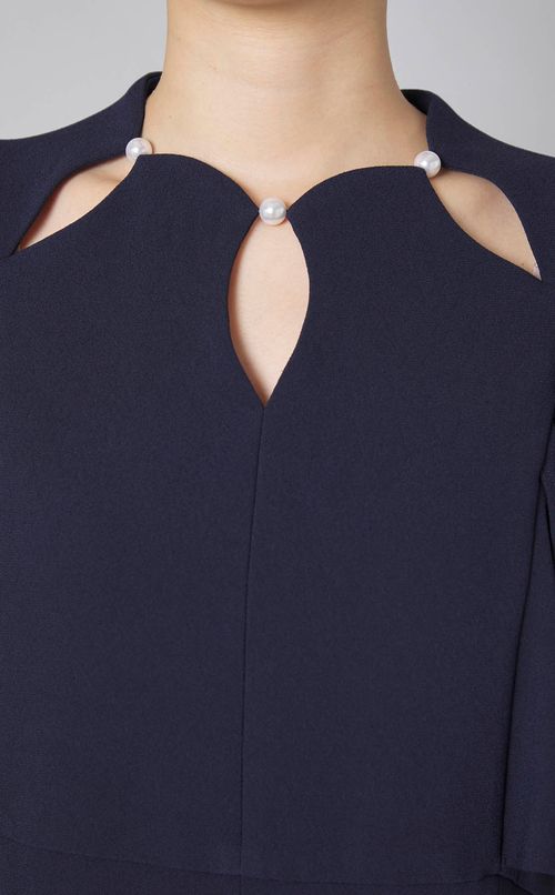 パールクリスタルペタルドレス