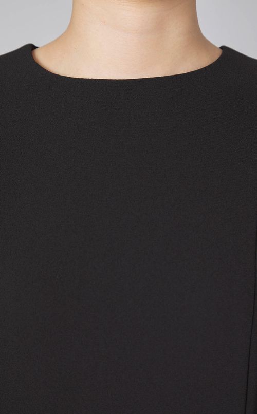 パール付タックデザインワンピース