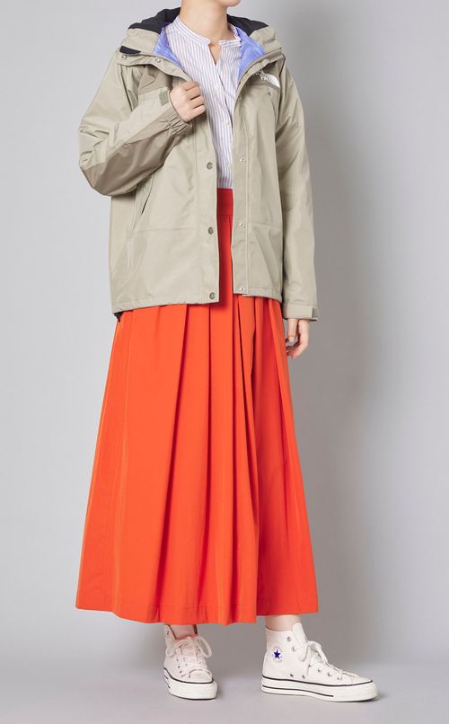 ベルテッドフレアスカート