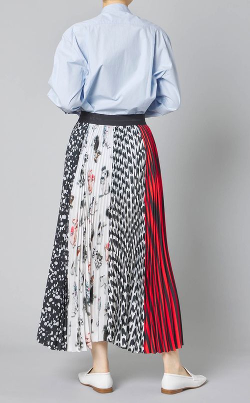 マルチプリントプリーツスカート