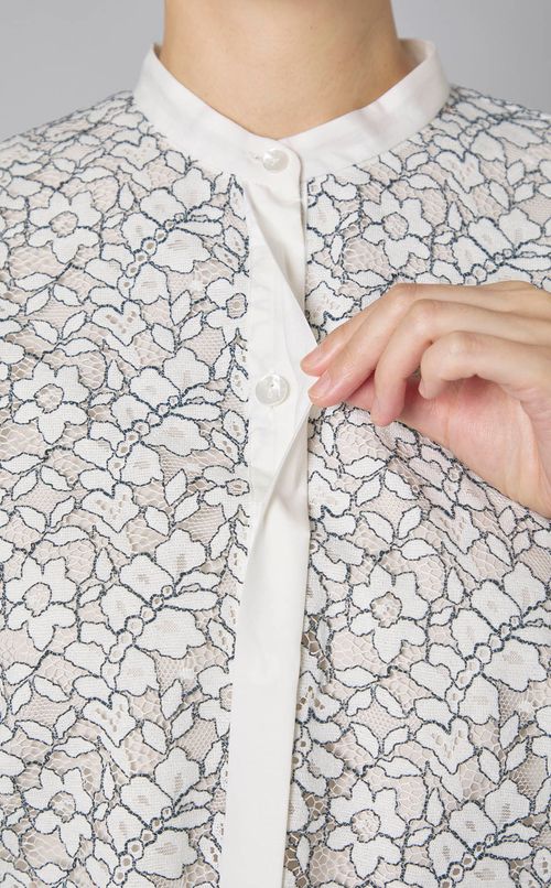 コードレースエンブロイダリーブラウス