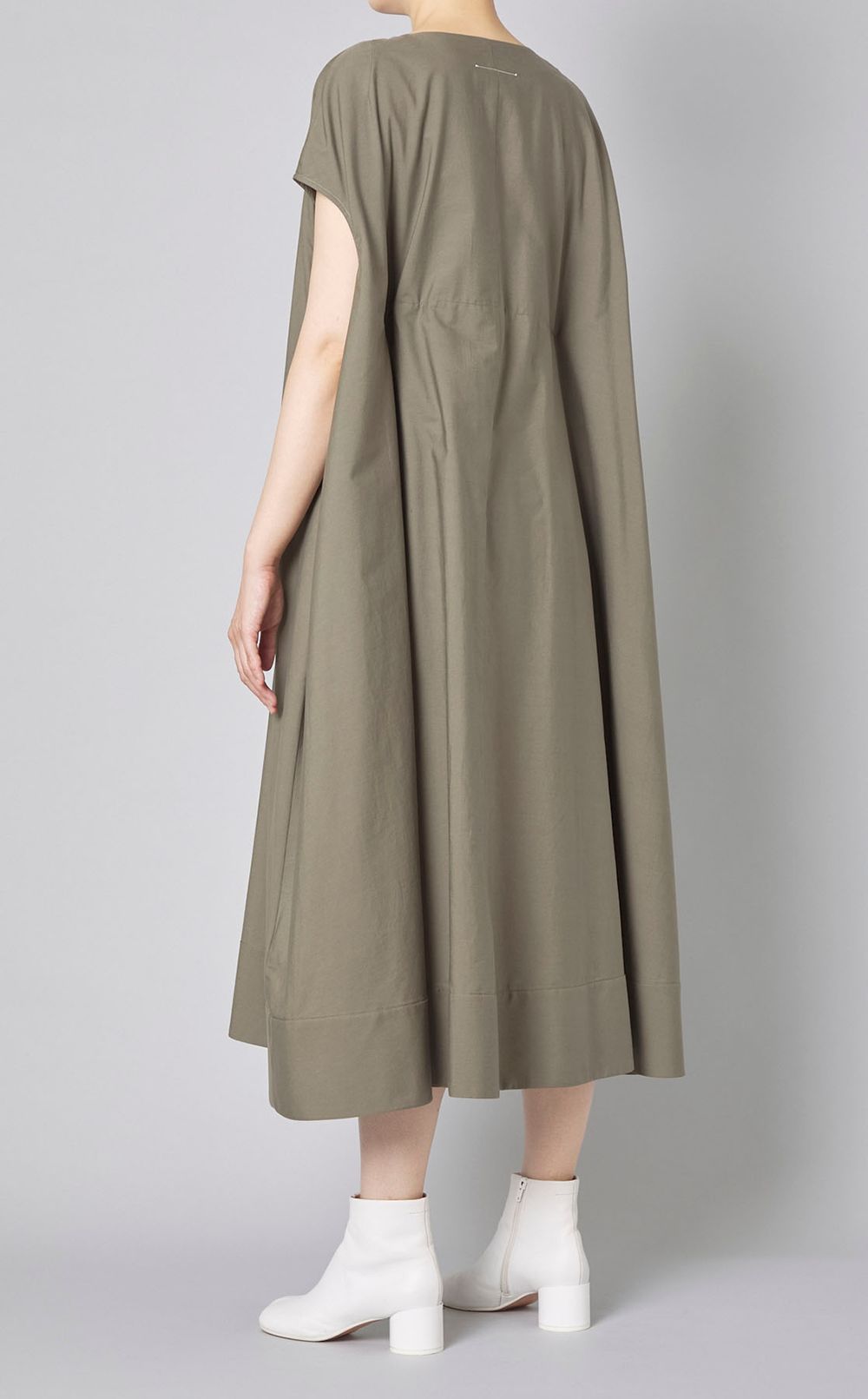 送料・関税込み★Maison Margiela ウエストリボンワンピース MM6 Maison Margiela|コットンフロントリボンテントワンピース