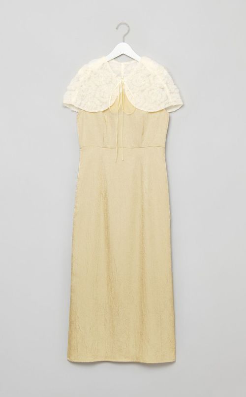 チュールボレロコクーンワンピース