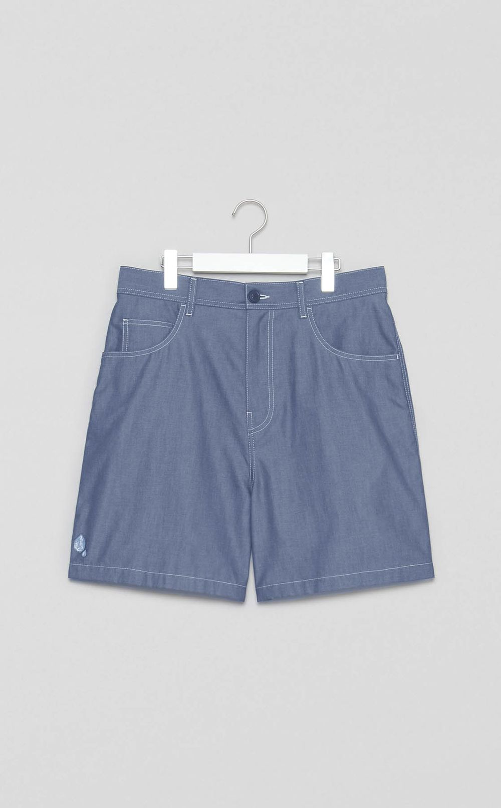 シャンブレーショートトラウザーズ