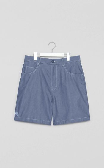 シャンブレーショートトラウザーズ