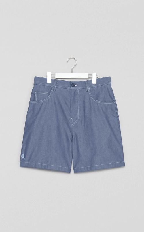 シャンブレーショートトラウザーズ