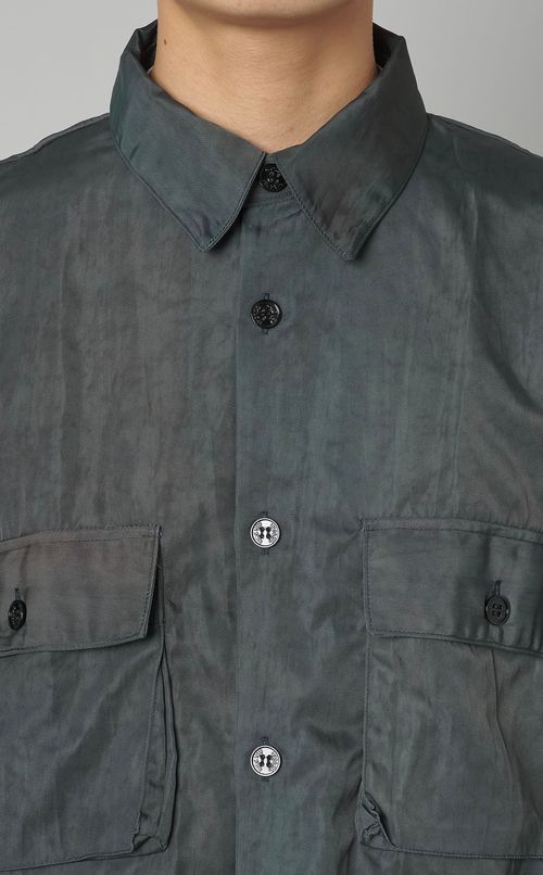 フロウイングダイヒズワークシャツ