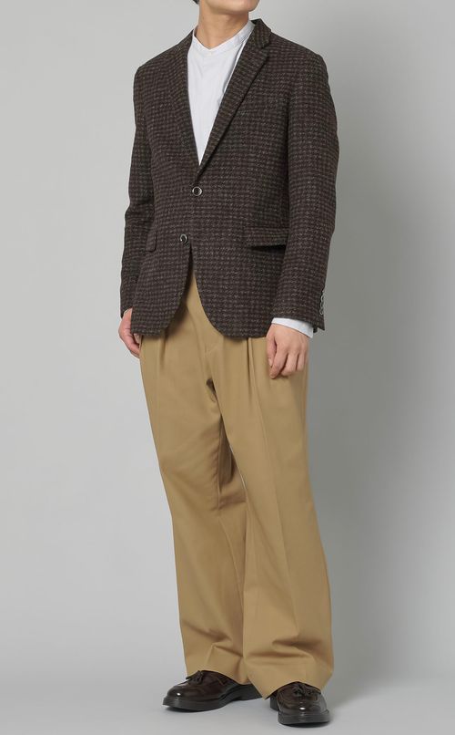 ハウンドトゥースジャケット