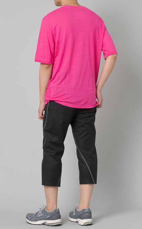 クルーネックニットT