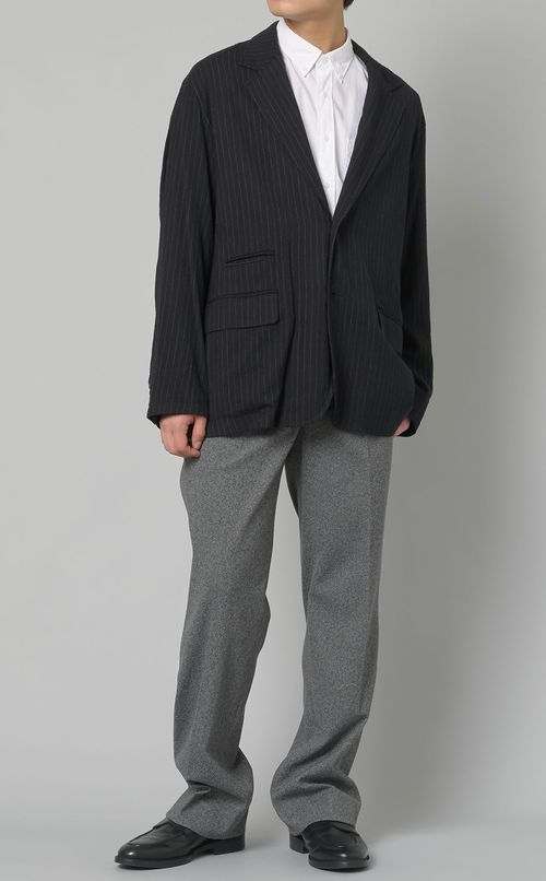 ウォッシュドウールシルクジャケット