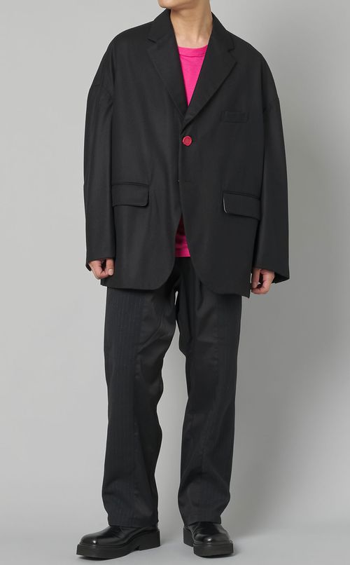 クルーネックニットT