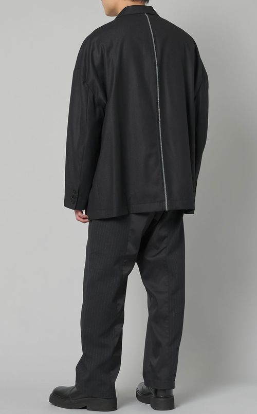 ウールカシミヤヒズジャケット