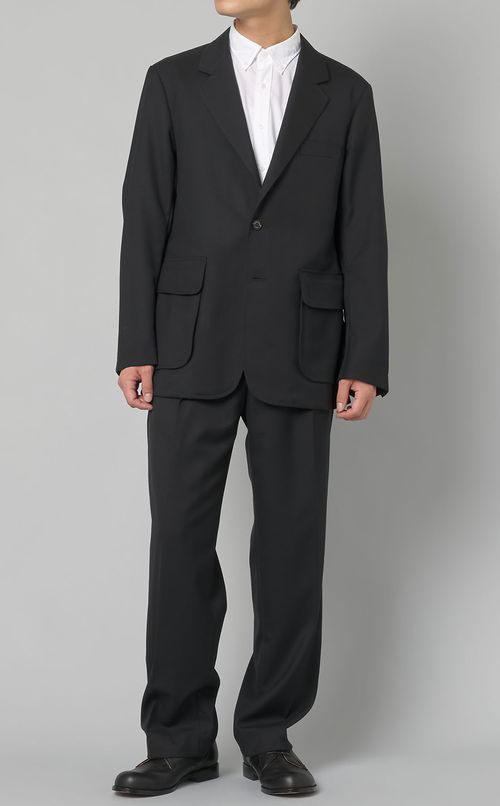 ワンタックテーパードパンツ