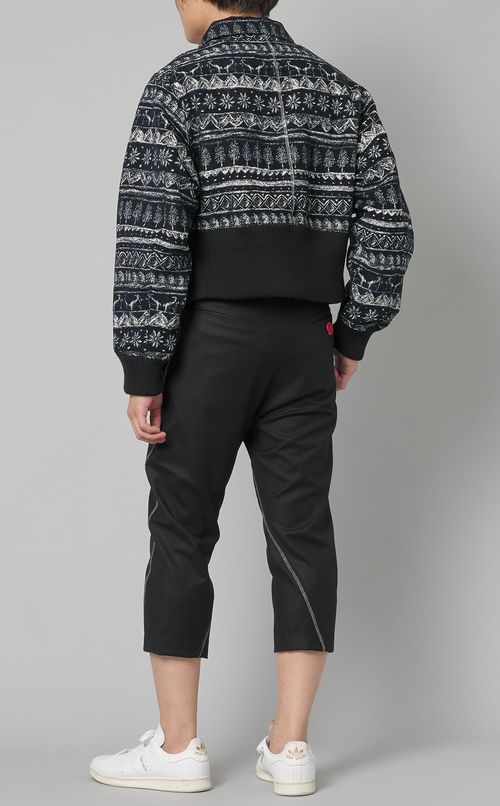 グラフィックジップブルゾン